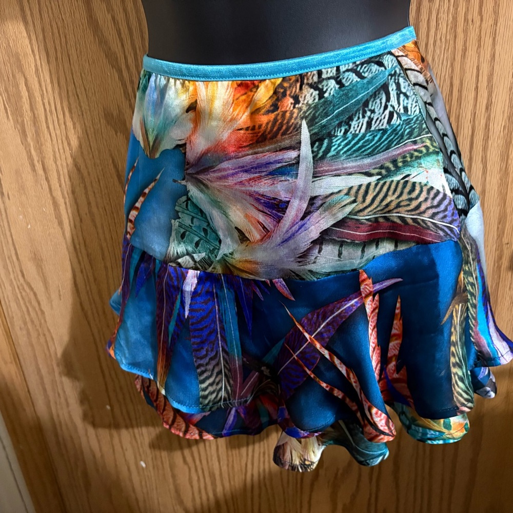 Vanita Rosa Altier 100% silk swim coverup